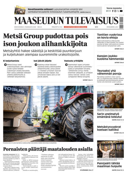 Maaseudun Tulevaisuus 6.5.2026