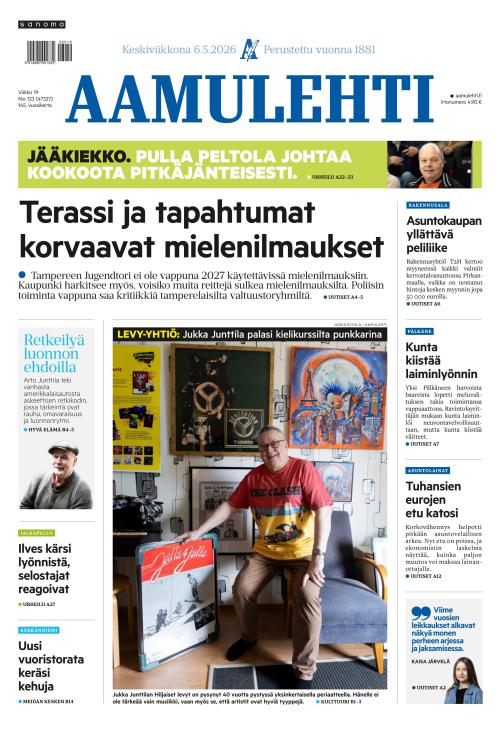 Aamulehti 6.5.2026