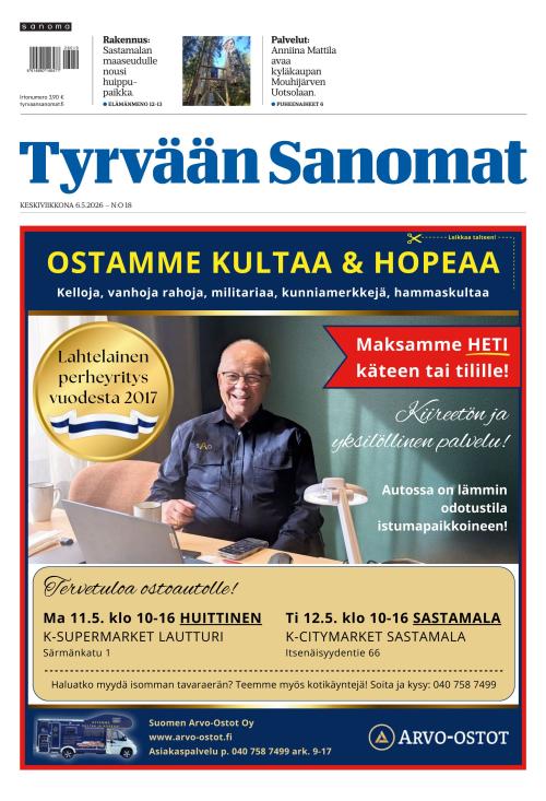 Tyrvään Sanomat 6.5.2026