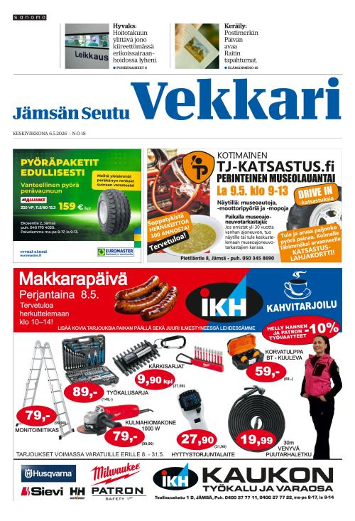Jämsän Seutu ja Vekkari 6.5.2026