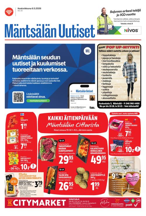 Mäntsälän Uutiset 6.5.2026