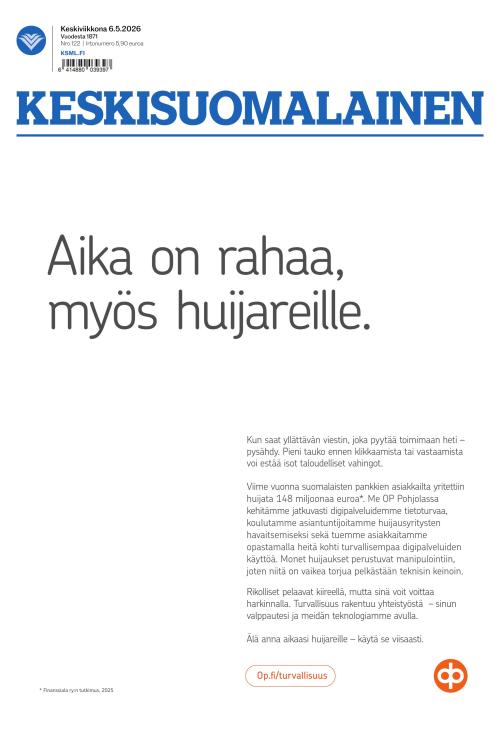 Keskisuomalainen 6.5.2026