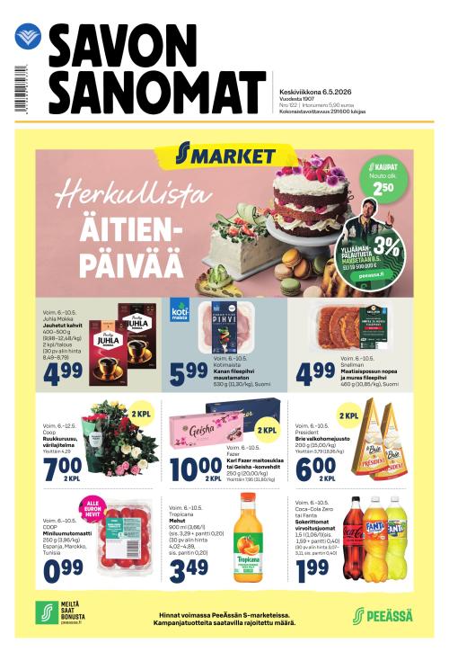 Savon Sanomat 6.5.2026