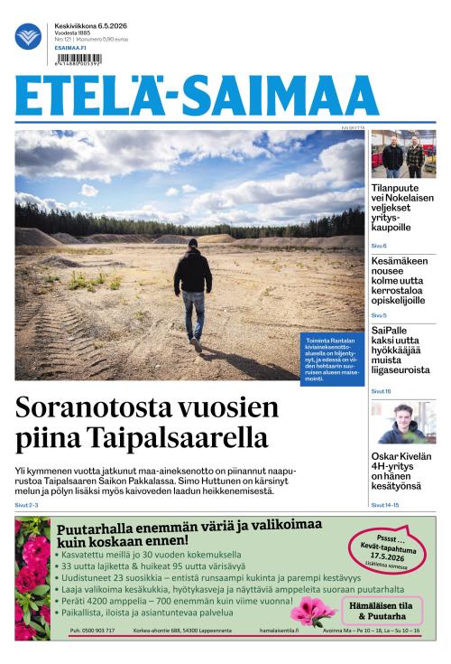 Etelä-Saimaa 6.5.2026