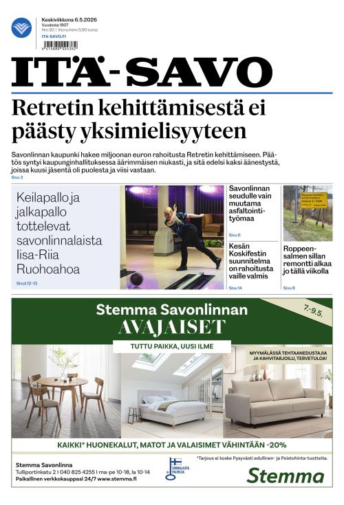 Itä-Savo 6.5.2026