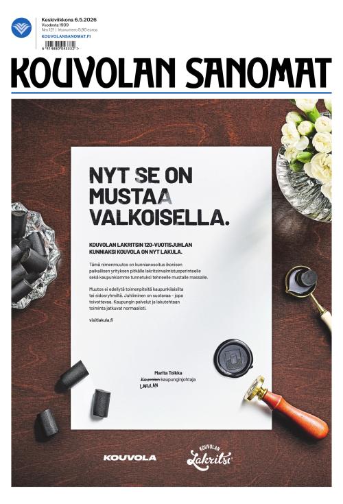 Kouvolan Sanomat 6.5.2026