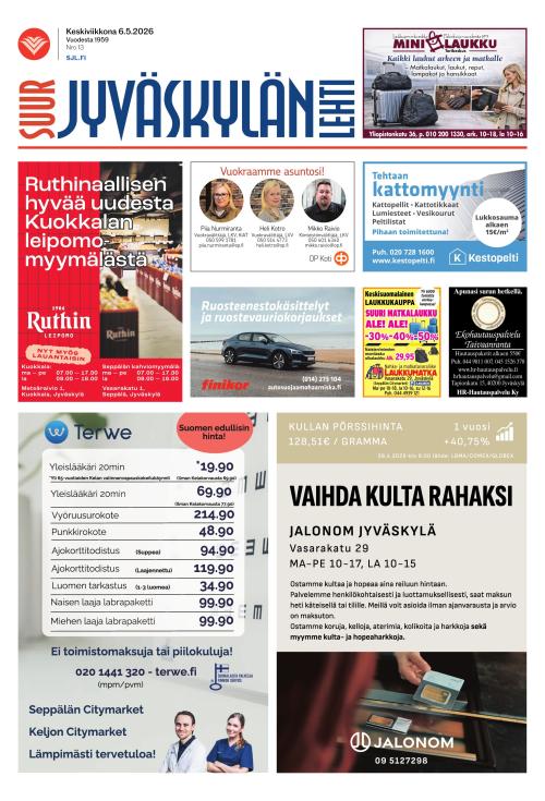 Suur-Jyväskylän Lehti 6.5.2026