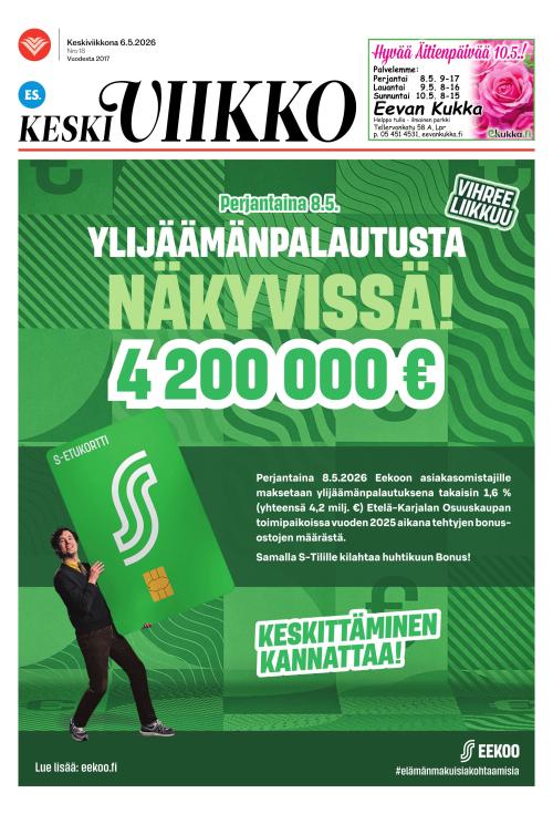 ES Keskiviikko (Etelä-Saimaa -liitteet) 6.5.2026