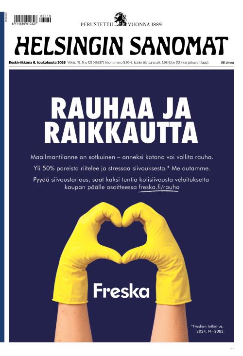 Helsingin Sanomat 6.5.2026
