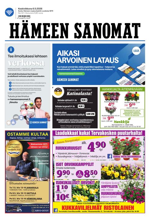 Hämeen Sanomat 6.5.2026