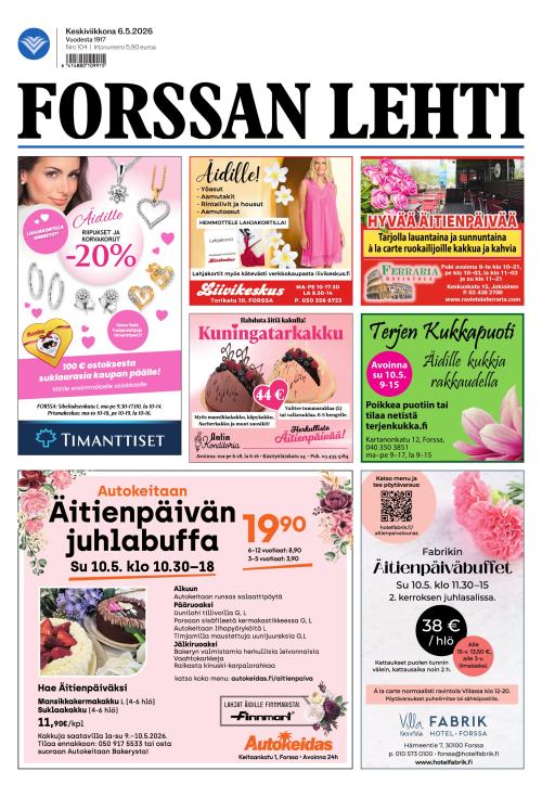 Forssan Lehti 6.5.2026