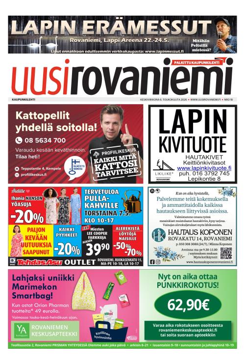 Uusi Rovaniemi 6.5.2026