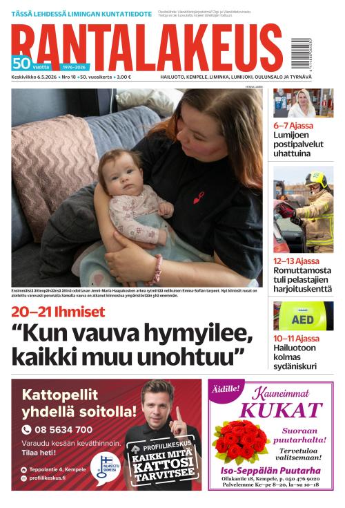Rantalakeus 6.5.2026
