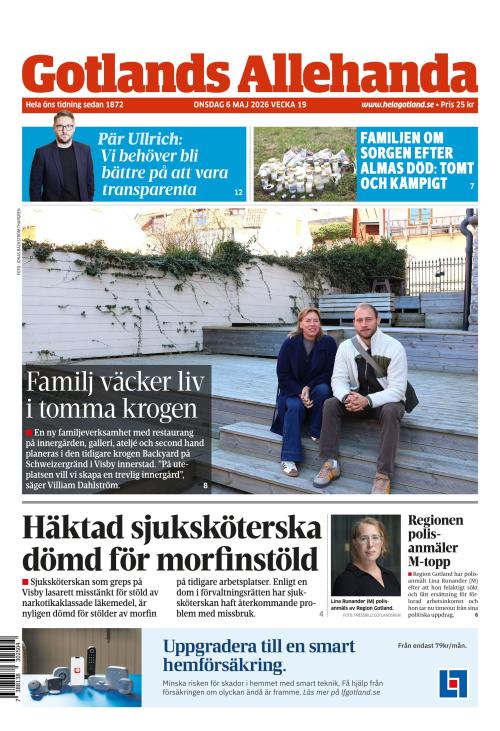 Gotlands Allehanda 6.5.2026