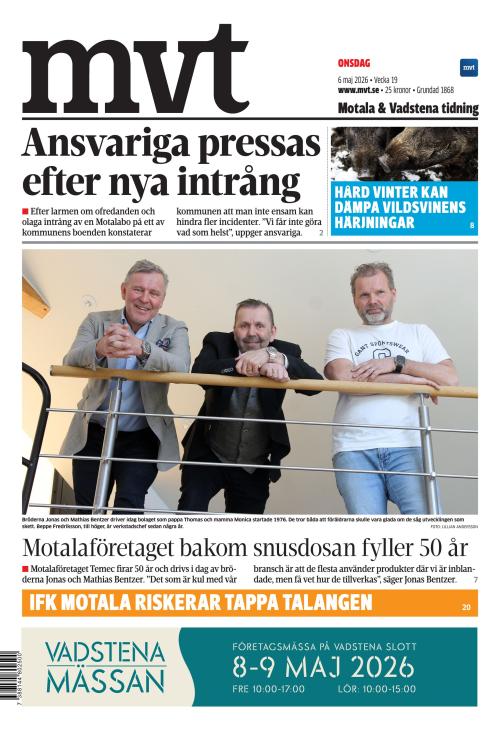 Motala Vadstena Tidning 6.5.2026