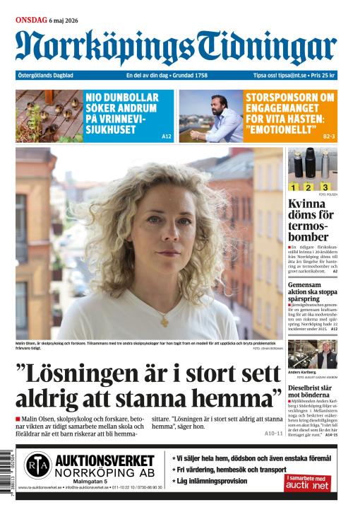 Norrköpings Tidningar 6.5.2026