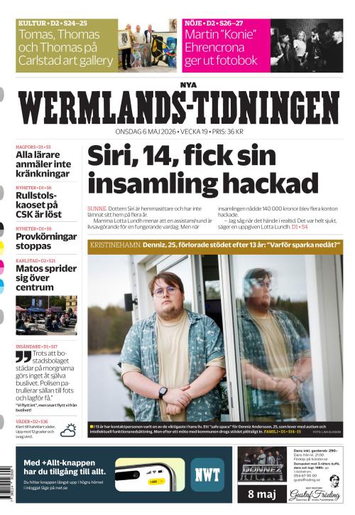 Nya Wermlands-Tidningen 6.5.2026