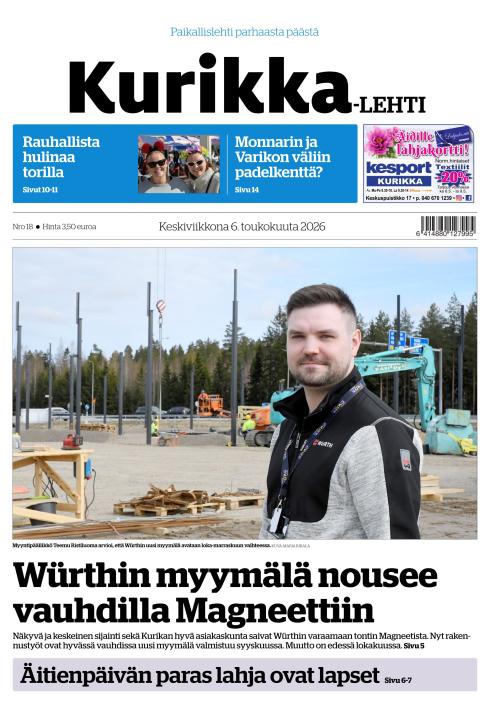 Kurikka-lehti 6.5.2026