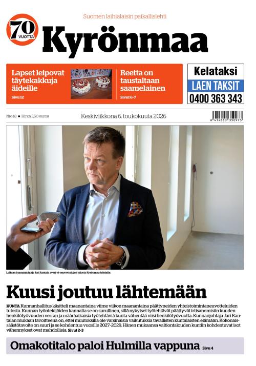 Kyrönmaa-lehti 6.5.2026