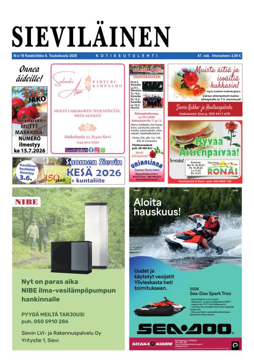 Sieviläinen 6.5.2026