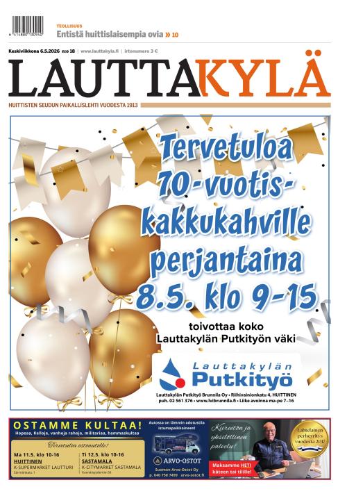 Lauttakylä-lehti 6.5.2026