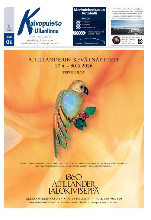 Kaivopuisto-Ullanlinna -lehti 7.5.2026