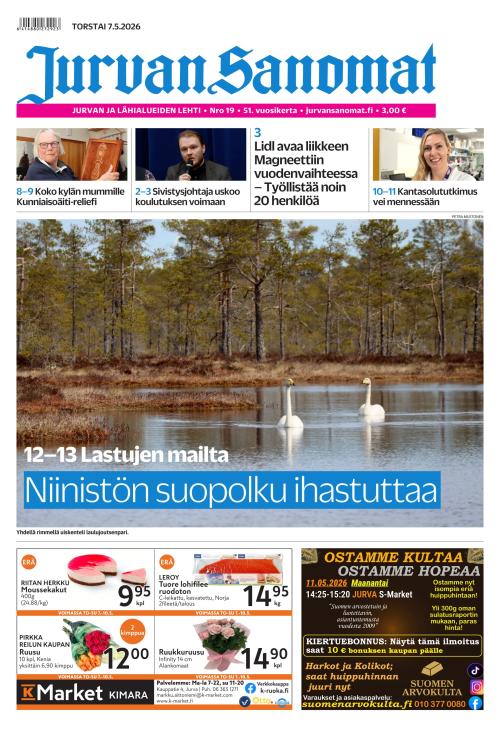 Jurvan Sanomat 7.5.2026