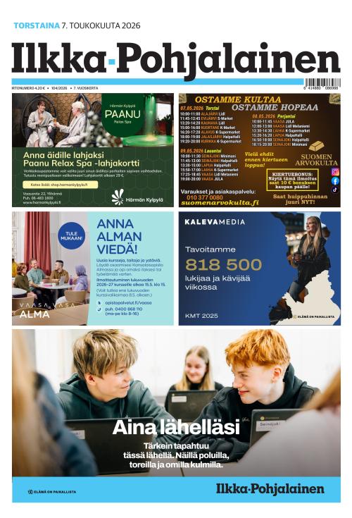 Ilkka-Pohjalainen 7.5.2026