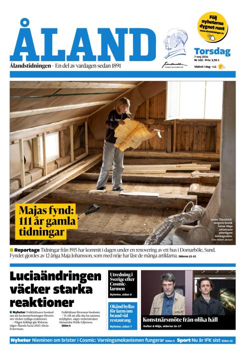 Ålandstidningen 7.5.2026