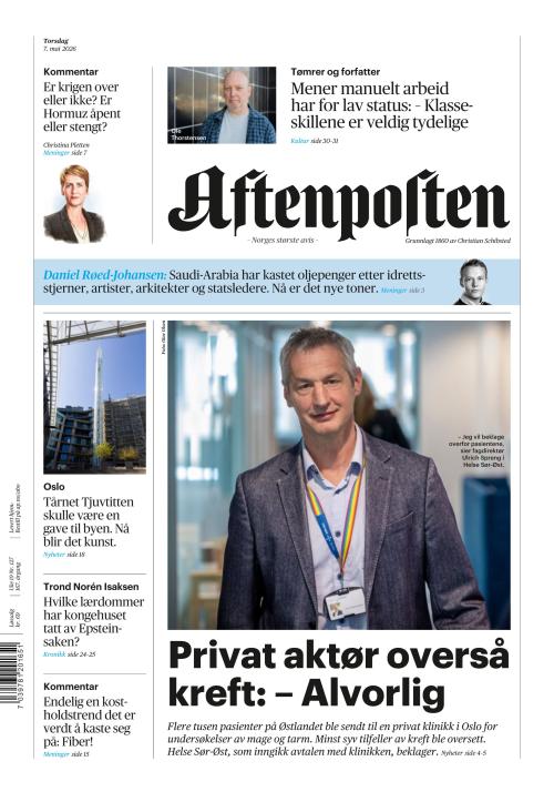 Aftenposten 7.5.2026
