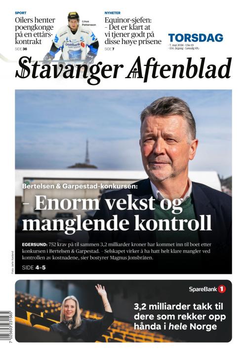 Stavanger Aftenblad 7.5.2026