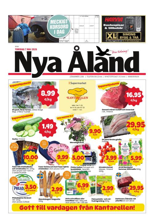 Nya Åland 7.5.2026