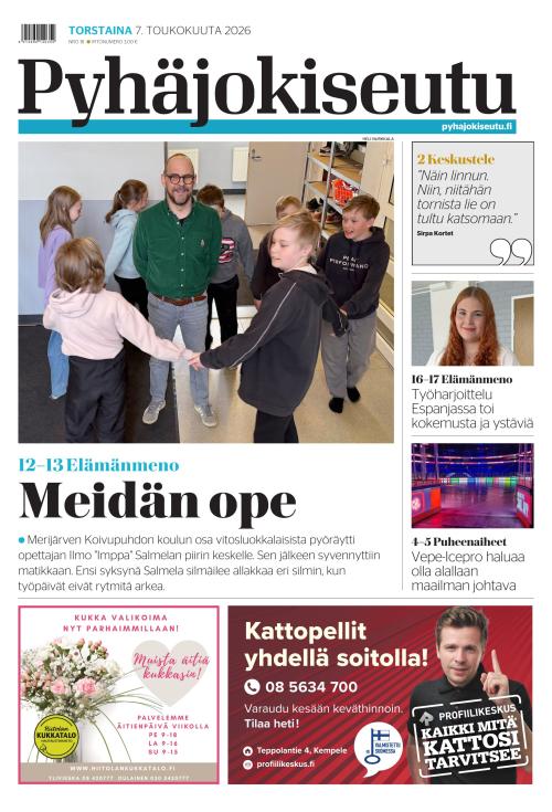 Pyhäjokiseutu 7.5.2026