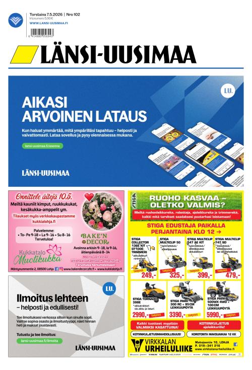 Länsi-Uusimaa 7.5.2026