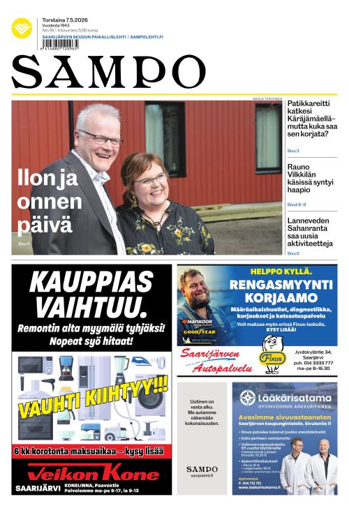 Sampo-lehti 7.5.2026