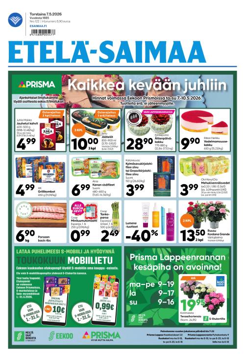 Etelä-Saimaa 7.5.2026