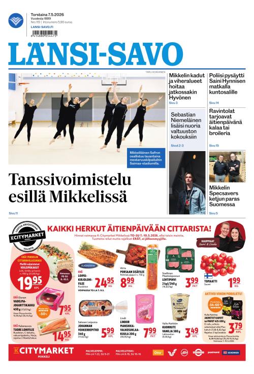 Länsi-Savo 7.5.2026