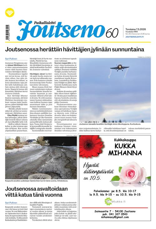 Paikallislehti Joutseno 7.5.2026