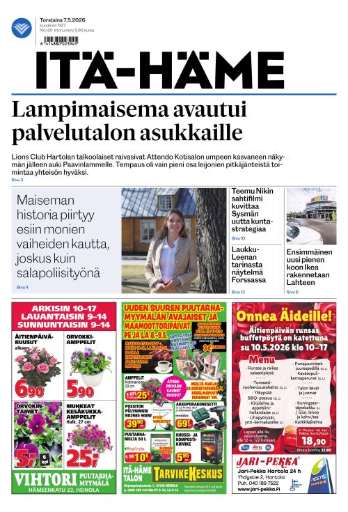 Itä-Häme 7.5.2026