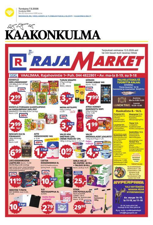 Kaakonkulma 7.5.2026