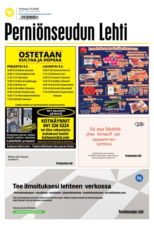 Perniönseudun Lehti 7.5.2026