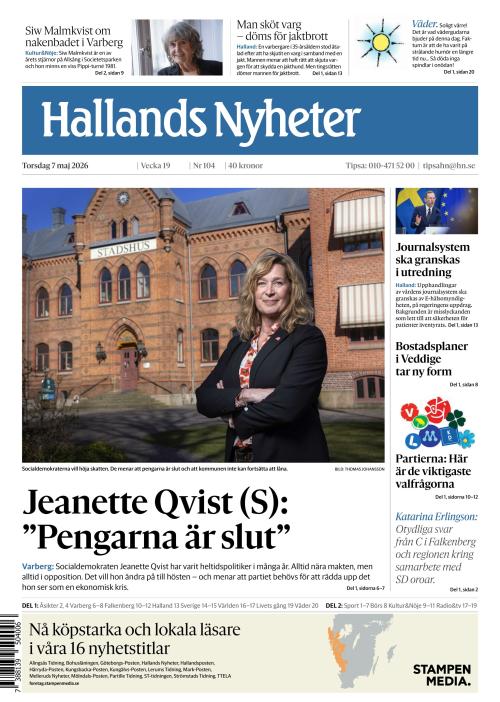 Hallands Nyheter 7.5.2026