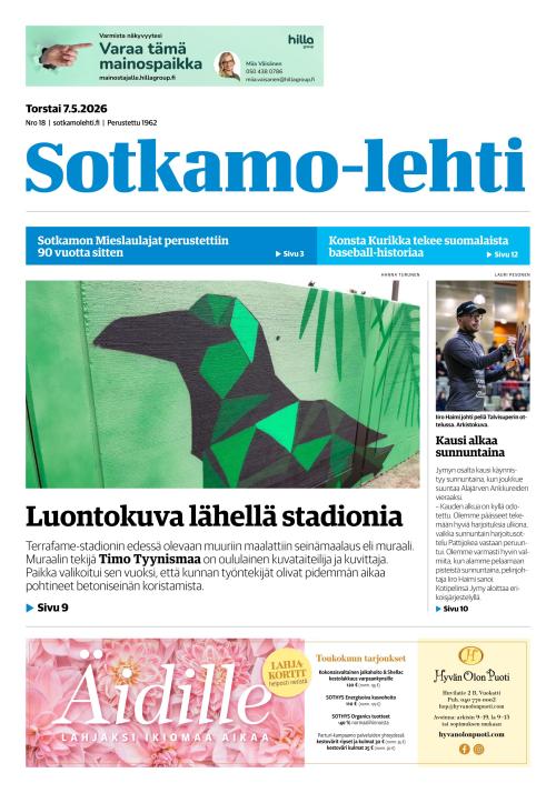 Sotkamo-lehti 7.5.2026