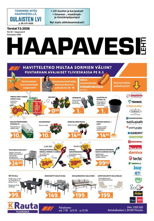 Haapavesi-lehti 7.5.2026