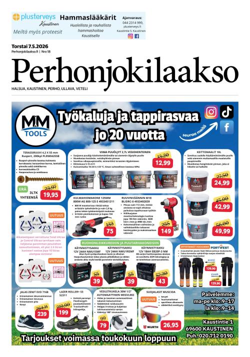 Perhonjokilaakso 7.5.2026
