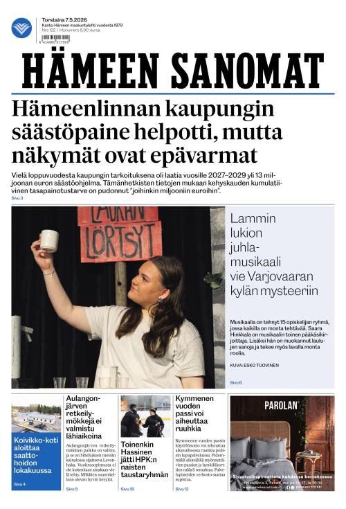 Hämeen Sanomat 7.5.2026