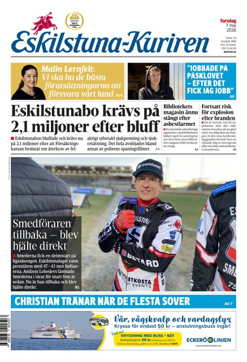 Eskilstuna-Kuriren 7.5.2026