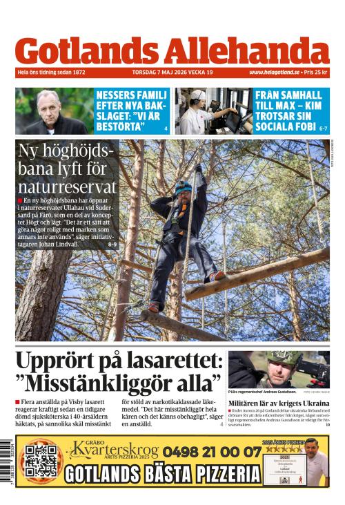 Gotlands Allehanda 7.5.2026