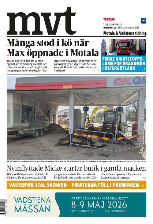 Motala Vadstena Tidning 7.5.2026