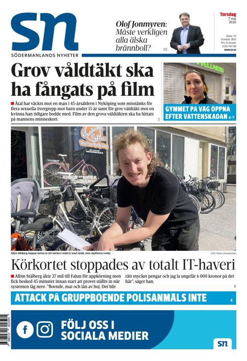 Södermanlands Nyheter 7.5.2026